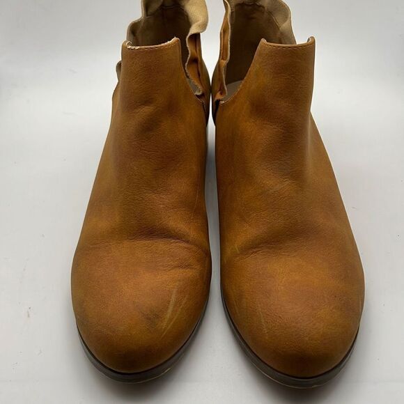 ‎cute brown women’s 8 ankle booties - Picture 1 of 7